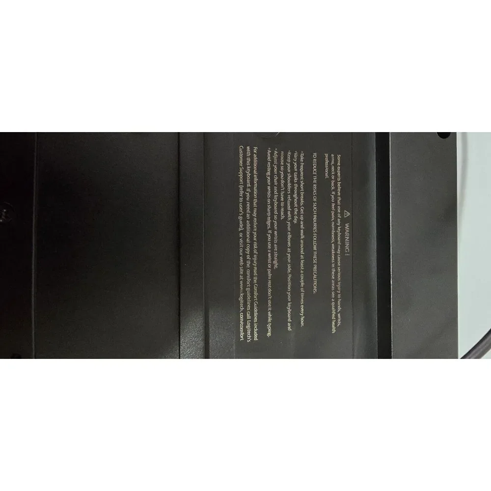 Logitech Deluxe 250 USB Keyboard‎ Black- Tested GOOD